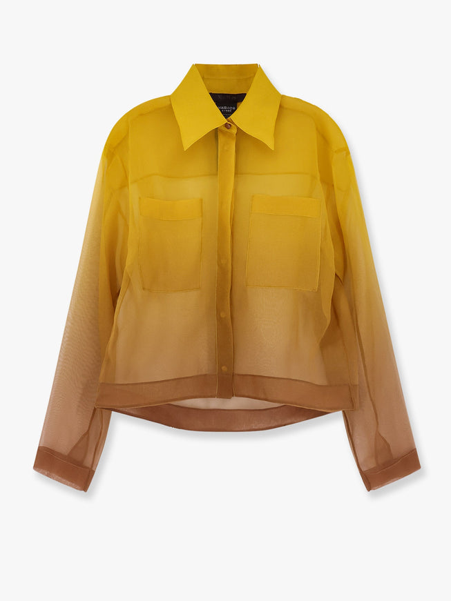 Max Mara Davina Silk Shirt Oro
