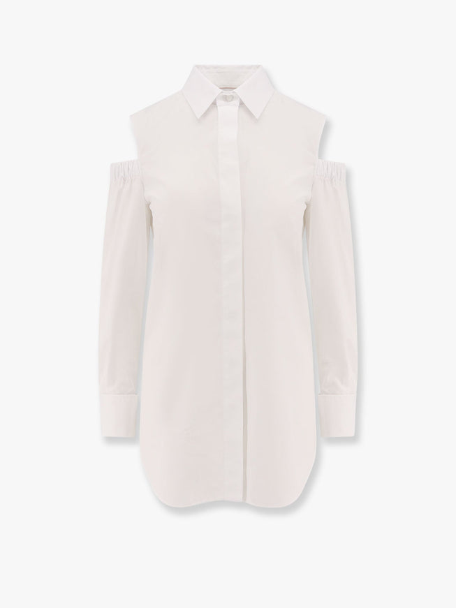 Max Mara Cotton Ragni Shirt Bianco