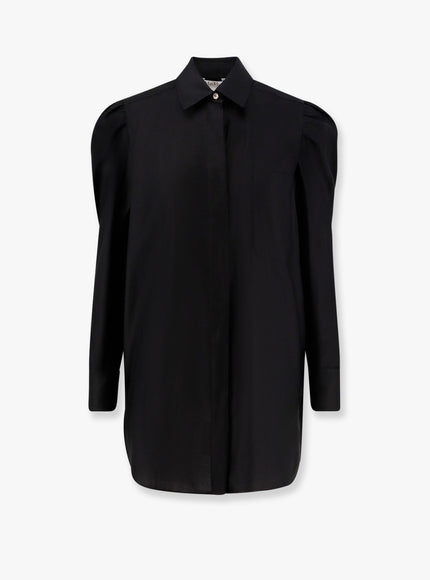 Max Mara Faraday Long Cotton Shirt Nero