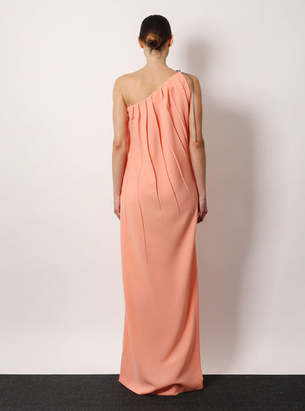Max Mara Pontida Long Dress With Metal Detail