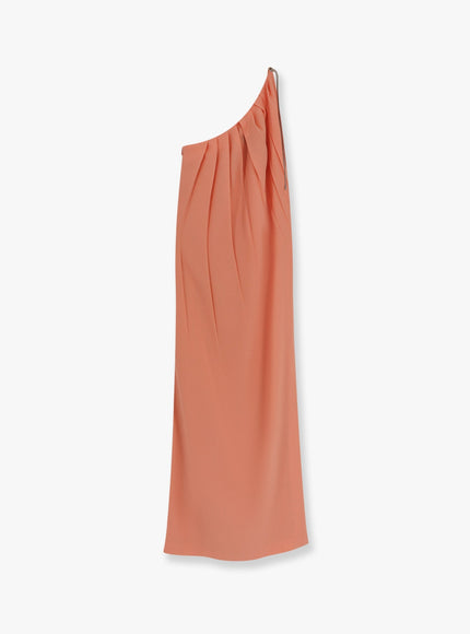 Max Mara Pontida Long Dress With Metal Detail