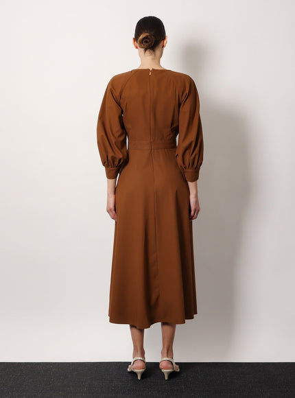 Max Mara Pedaggi Cotton Midi Dress