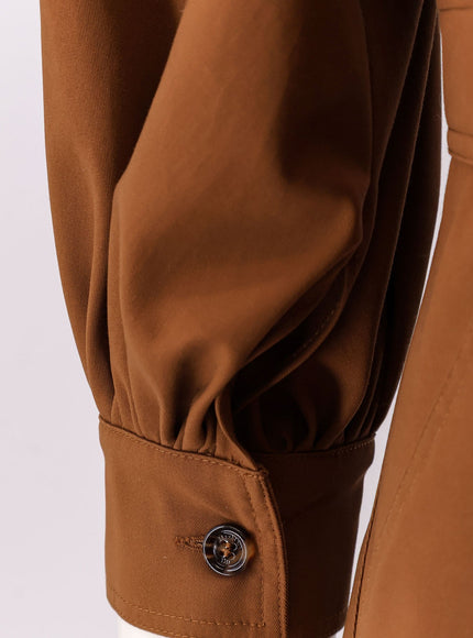 Max Mara Pedaggi Cotton Midi Dress