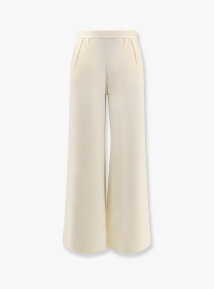 Max Mara Medium Knitted Trouser Beige