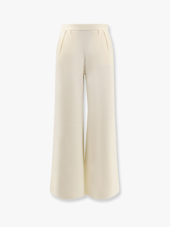 Max Mara Medium Knitted Trouser Beige