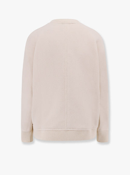 Max Mara Cral Cotton Sweater With Max Mara Embroidery