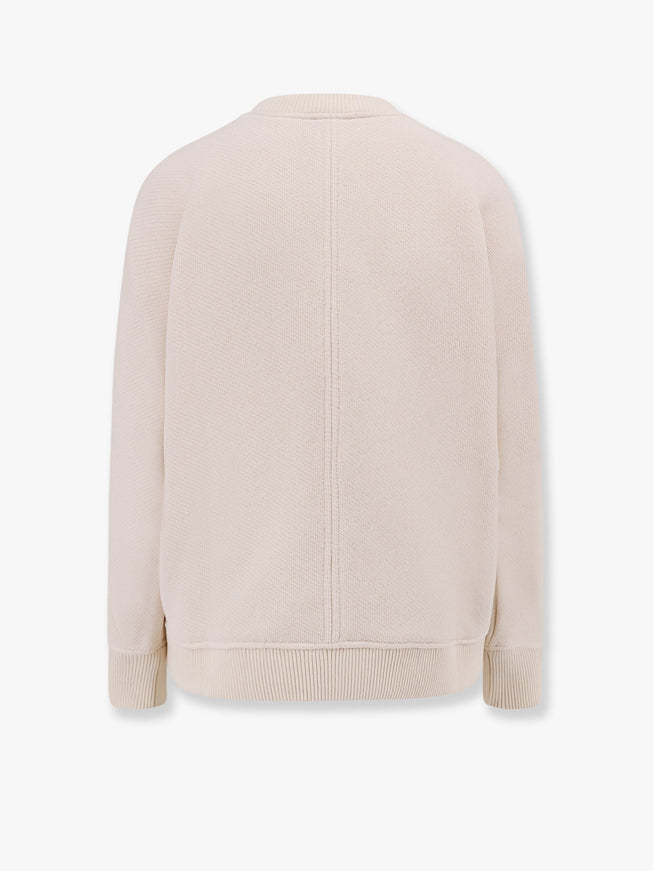 Max Mara Cral Cotton Sweater With Max Mara Embroidery