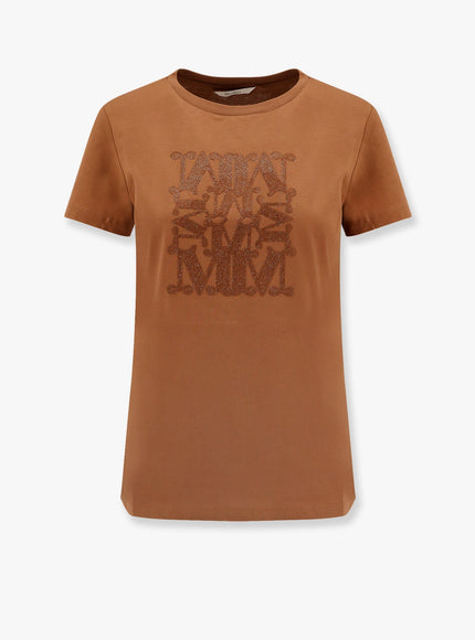 Max Mara Giovane Cotton T-Shirt Marrone