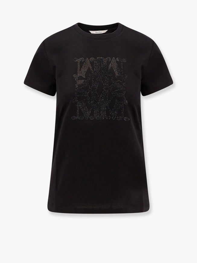 Max Mara Giovane Cotton T-Shirt Nero