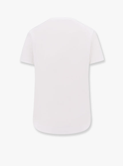 Max Mara Nerina Cotton T-Shirt With Max Mara Embroidery