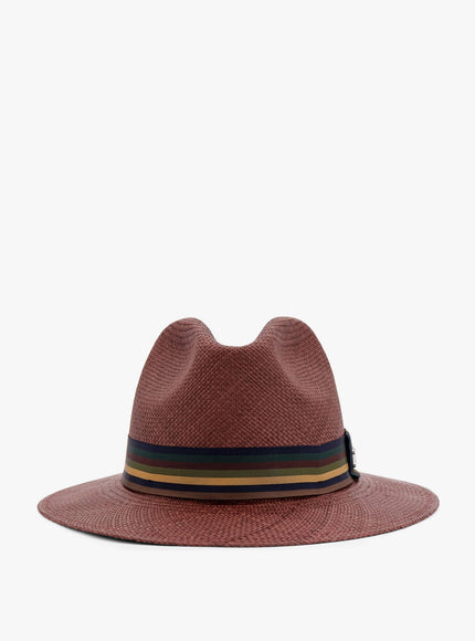 Max Mara Rodesia Rafia Hat Marrone