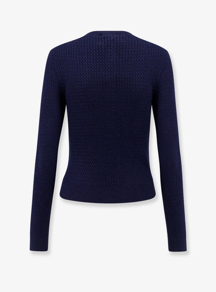 Miu Miu Cable-Knit Cachemire Blend Cardigan