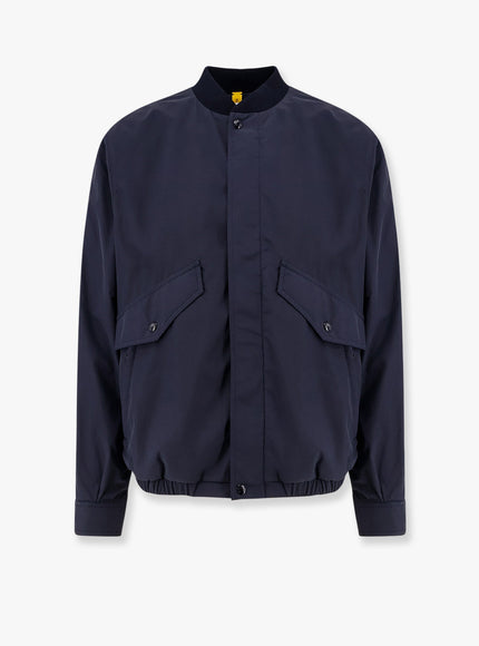 Moncler Genius Tatenen 3 Moncler Mercedes-Benz Designed By Nigoldeneye Cotton Blend Jacket Blu Scuro