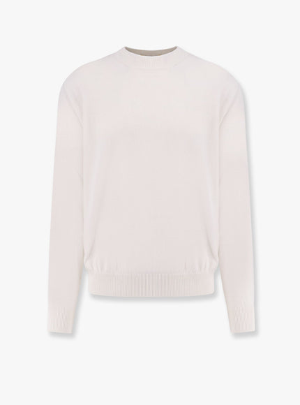 Moncler Genius 3 Moncler Mercedes-Benz Designed By Nigoldeneye Cotton Sweater Bianco