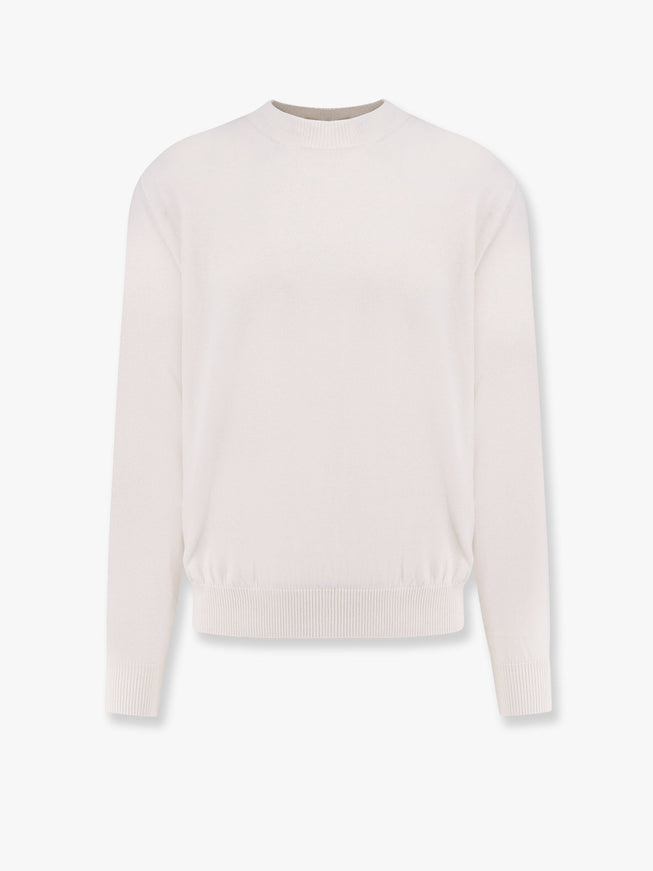 Moncler Genius 3 Moncler Mercedes-Benz Designed By Nigoldeneye Cotton Sweater Bianco