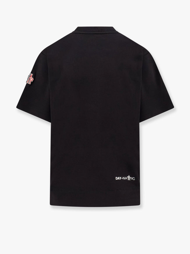 Moncler Grenoble Cotton T-Shirt With Frontal Logo