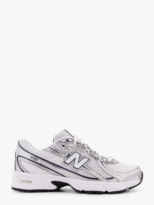 New Balance Mesh And Leather Sneakers Grigio