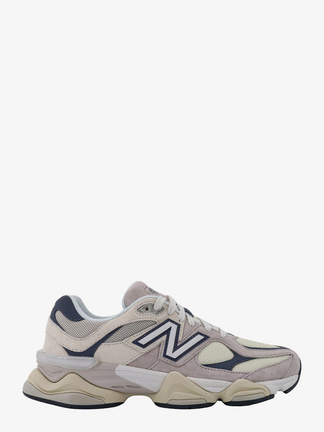 New Balance 9060 Low-Top Suede And Mesh Sneakers Beige