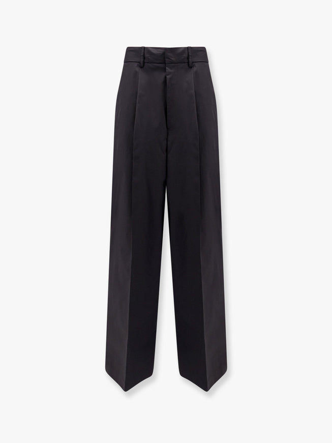 Nude Cotton Trouser With Pinces