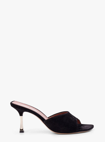 Paris Texas Lorena Suede Sandals Nero