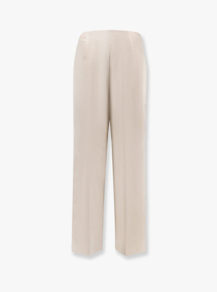 Philosophy Di Lorenzo Serafini Satin Trouser With Wide Leg