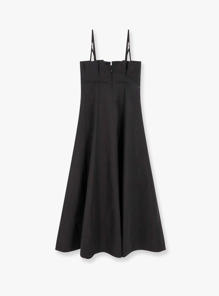 Philosophy Di Lorenzo Serafini Long Dress With Horizontal Neckline