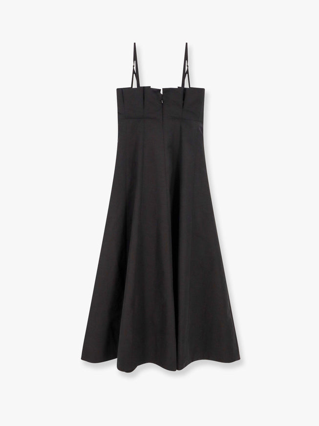 Philosophy Di Lorenzo Serafini Long Dress With Horizontal Neckline