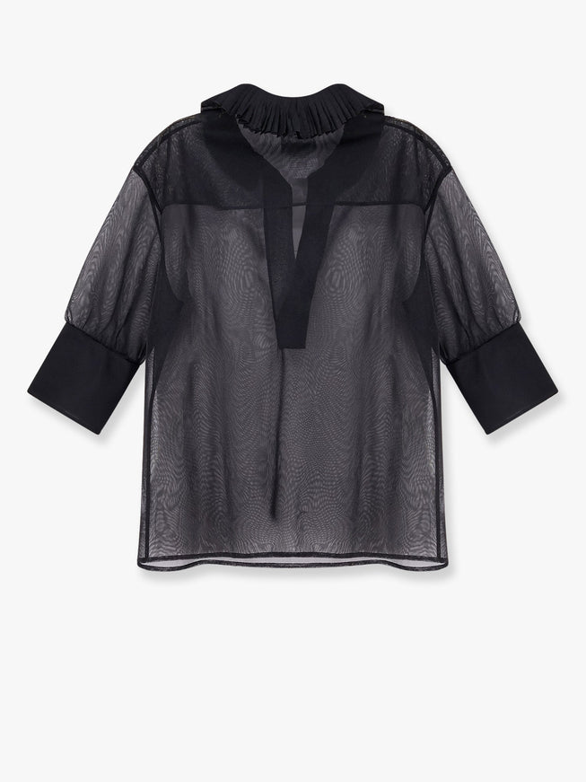 Philosophy Di Lorenzo Serafini Transparent Voile Shirt