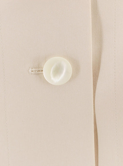 Philosophy Di Lorenzo Serafini Satin Vest/Dress With Belt