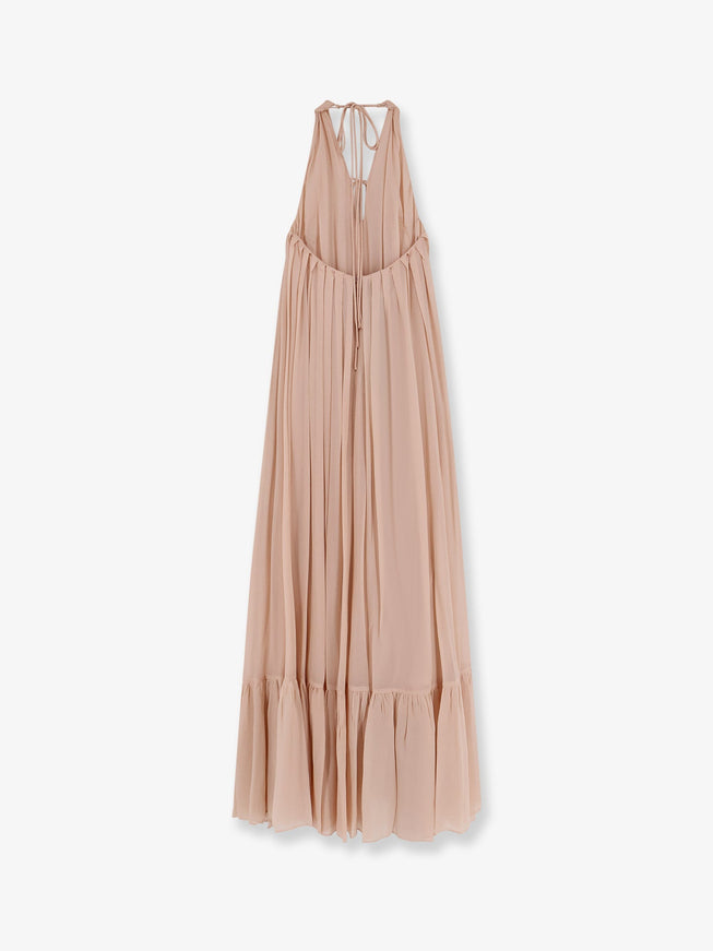 Pinko Venturone Chiffon Long Dress