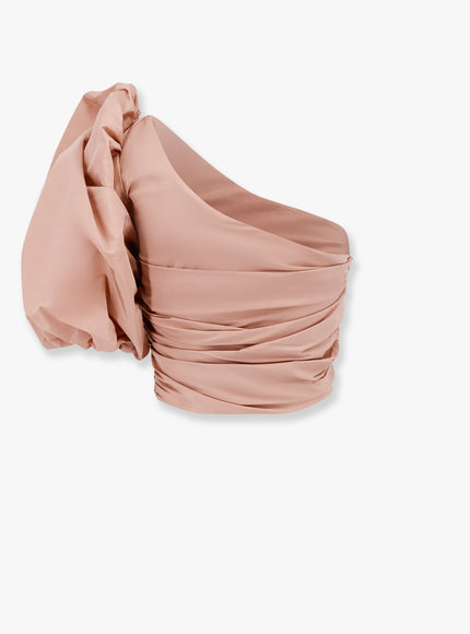 Pinko Draped Jersey Top