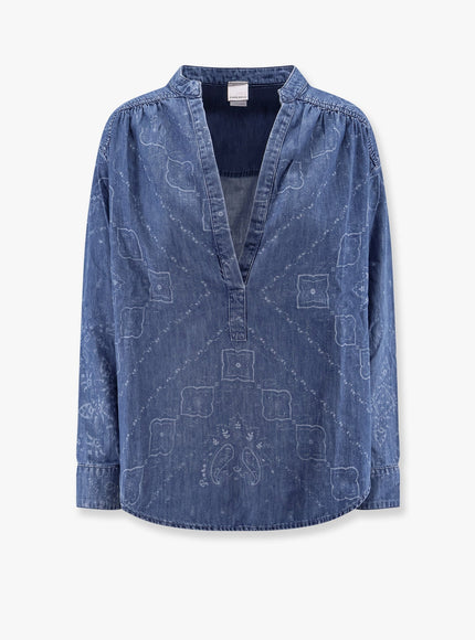 Pinko Bengasi Light Denim Shirt Blu