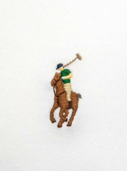 Polo Ralph Lauren Cotton T-Shirt With Logo Embroidery