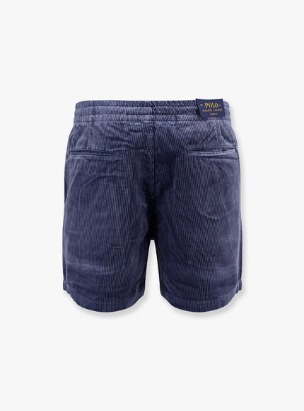 Polo Ralph Lauren Corduroy Bermuda Shorts With Logo Embroidery
