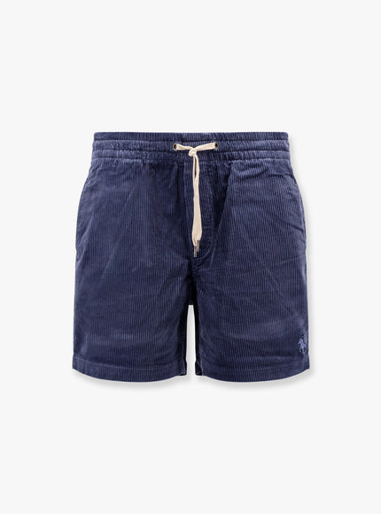 Polo Ralph Lauren Corduroy Bermuda Shorts With Logo Embroidery