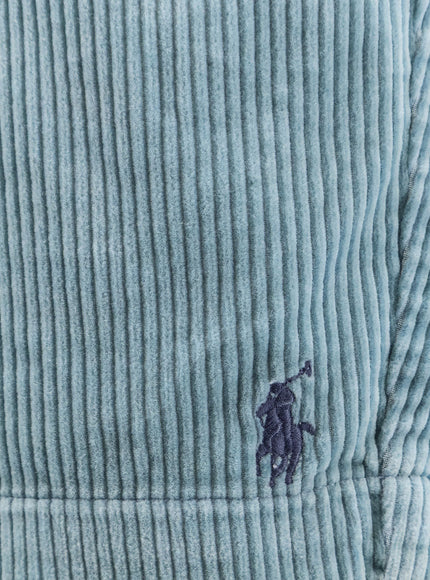 Polo Ralph Lauren Corduroy Bermuda Shorts With Logo Embroidery