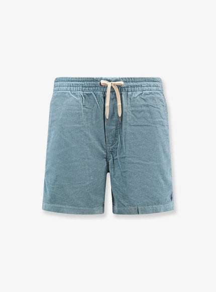 Polo Ralph Lauren Corduroy Bermuda Shorts With Logo Embroidery