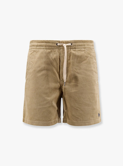 Polo Ralph Lauren Corduroy Bermuda Shorts With Logo Embroidery