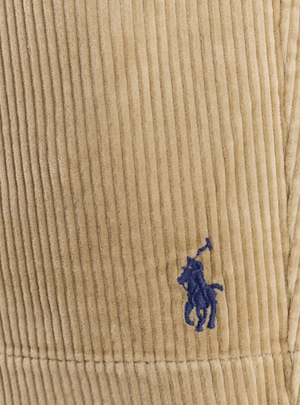 Polo Ralph Lauren Corduroy Bermuda Shorts With Logo Embroidery
