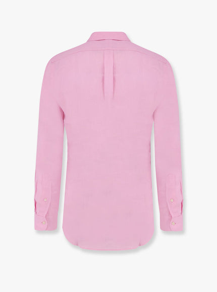 Polo Ralph Lauren Linen Shirt With Logo Embroidery