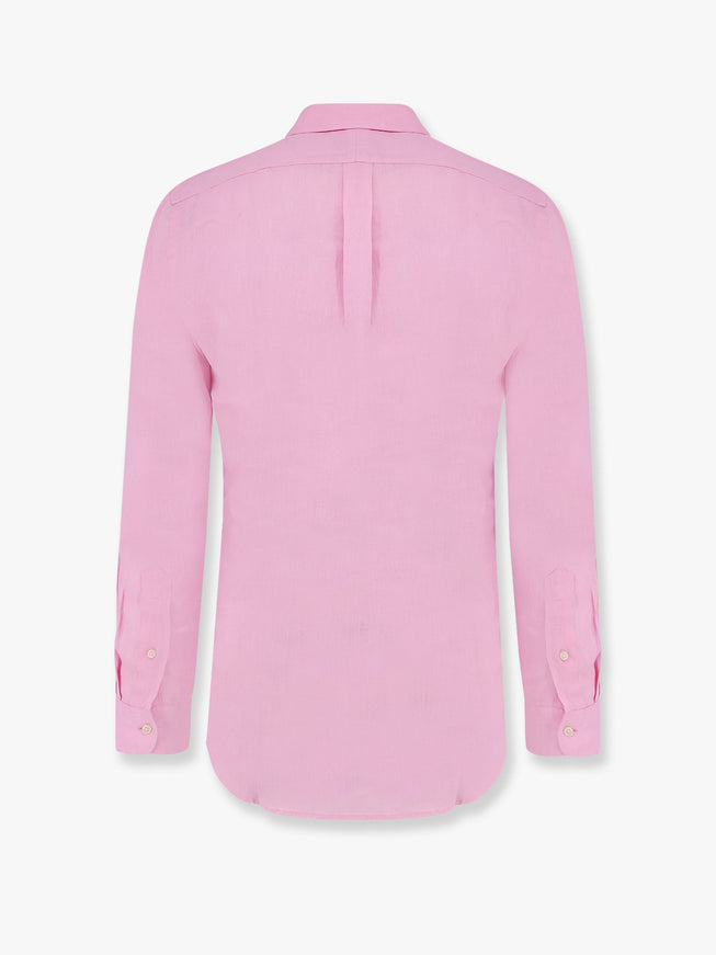 Polo Ralph Lauren Linen Shirt With Logo Embroidery