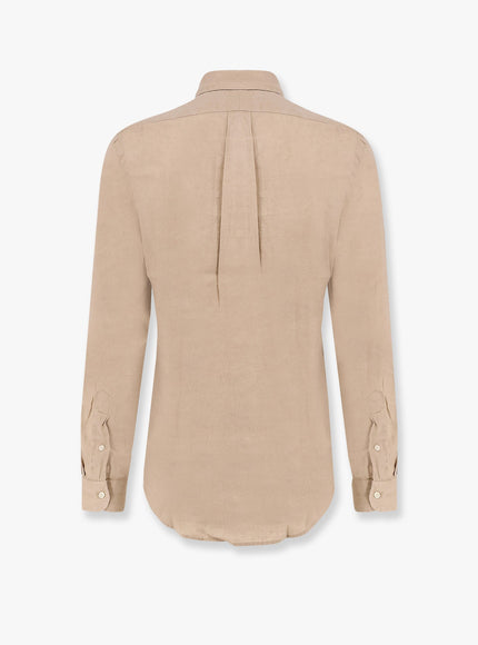 Polo Ralph Lauren Linen Shirt With Logo Embroidery