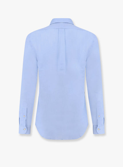 Polo Ralph Lauren Linen Shirt With Logo Embroidery