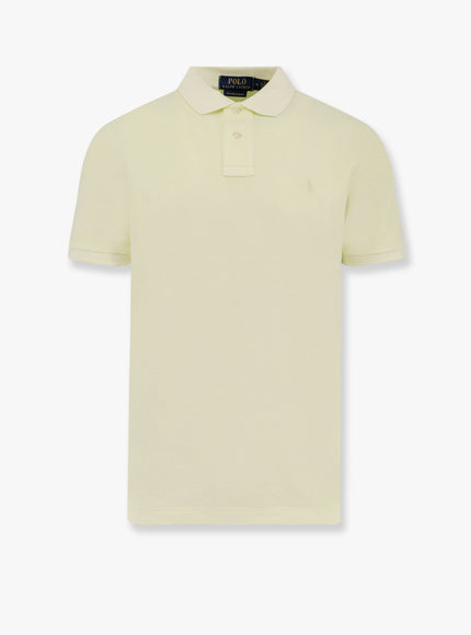 Polo Ralph Lauren Custom Slim Fit Polo Shirt Giallo