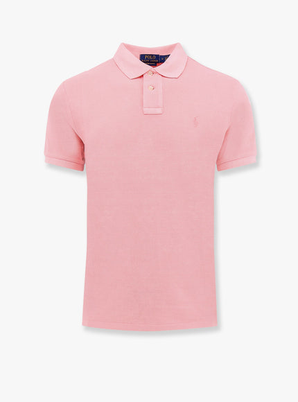 Polo Ralph Lauren Custom Slim Fit Polo Shirt Rosa