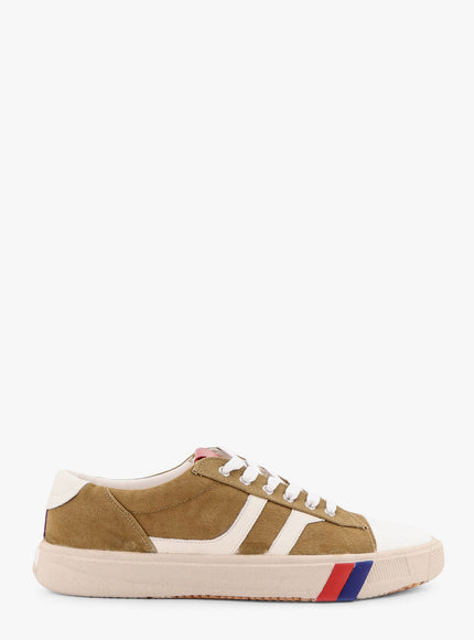 Pro Keds Canvas Low-Top Sneakers With Iconic Bicolor Detail Beige