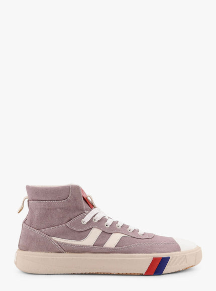 Pro Keds Canvas High-Top Sneakers With Iconi Bicolor Detail Viola