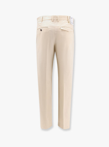 Pt Torino Reworked Michael Cotton And Linen Trousers