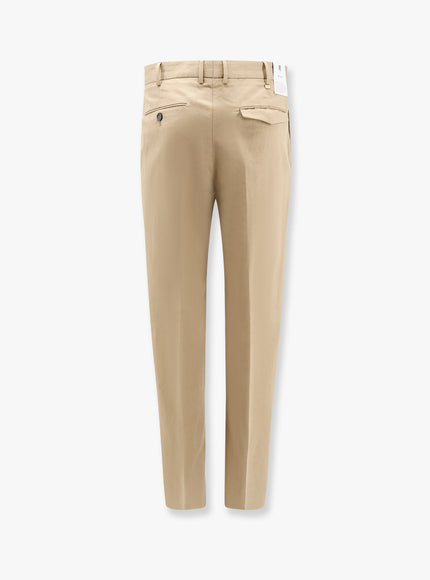 Pt Torino Reworked Michael Cotton And Linen Trousers
