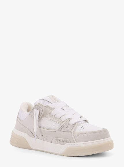 Represent Studio Mesh And Suede Low-Top Sneakers